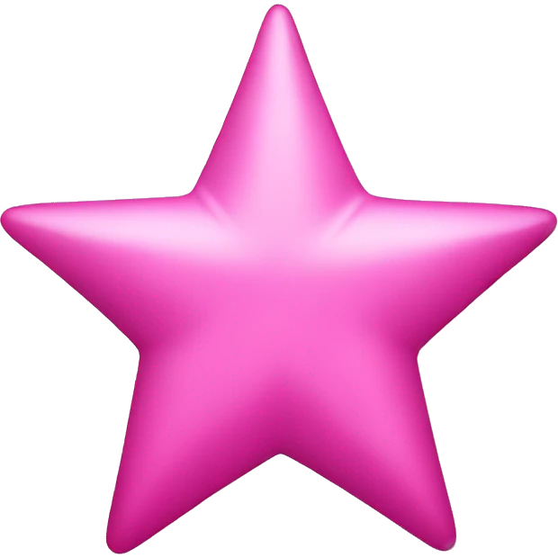pink star emoji