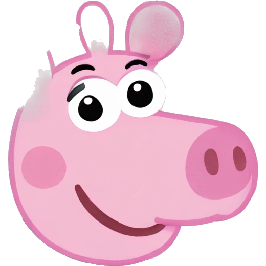 Peppa pig emoji