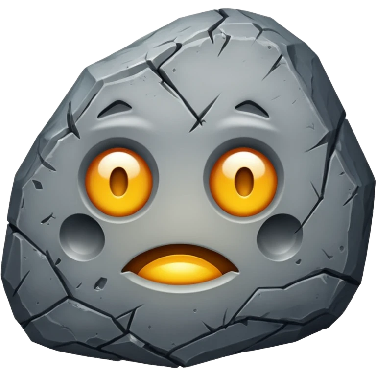 sick rock emoji emoji
