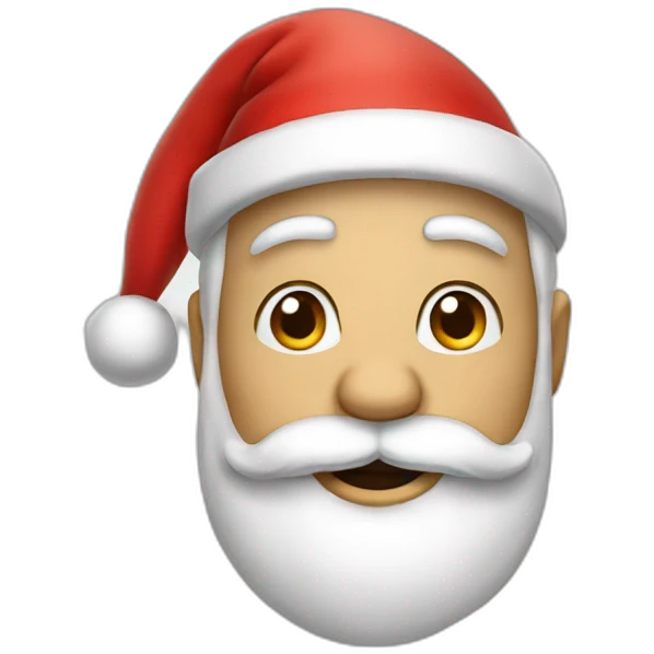 Pere noel emoji