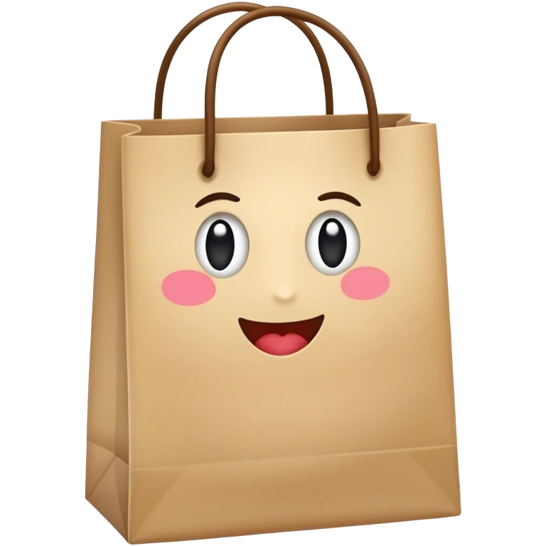 goodie bag with the text goodiebag on it emoji