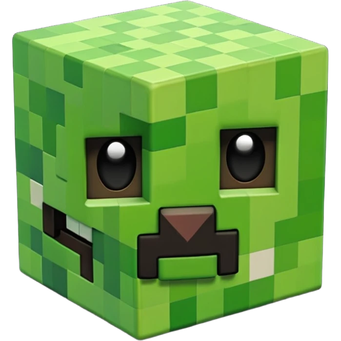 Minecraft creeper emoji