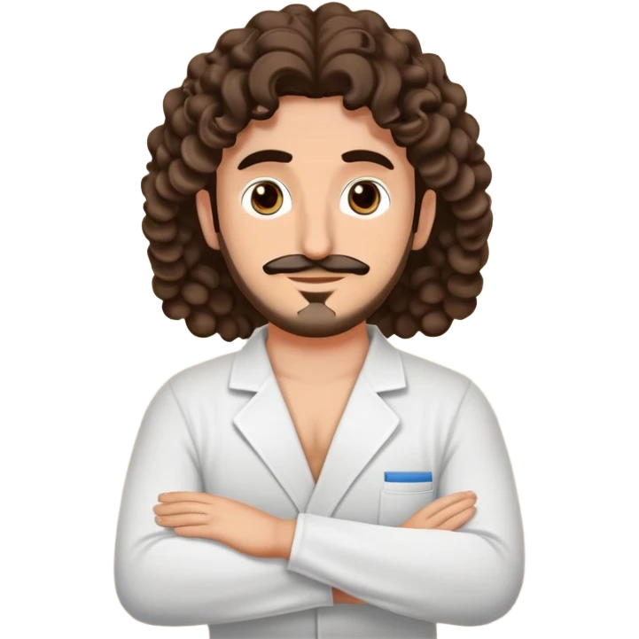 Komplett ausgezogener arabischer brauner mann (mit kurzen locken und seiten auf null) bekommt eine fuß massage an den füßen von einem anderen mann emoji