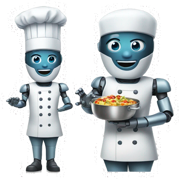 chef robot emoji