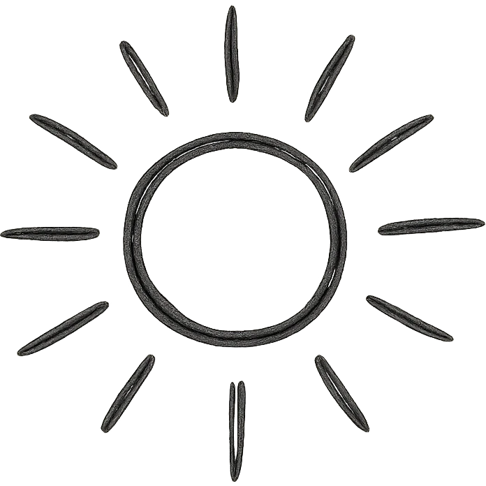 Sunburst emoji