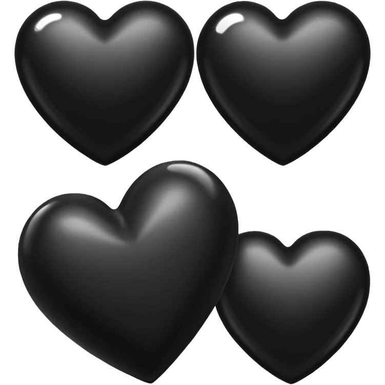 black heart emoji