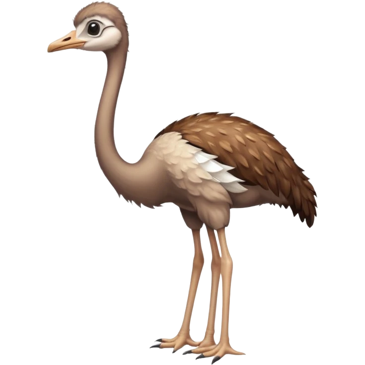 Ostrich emoji