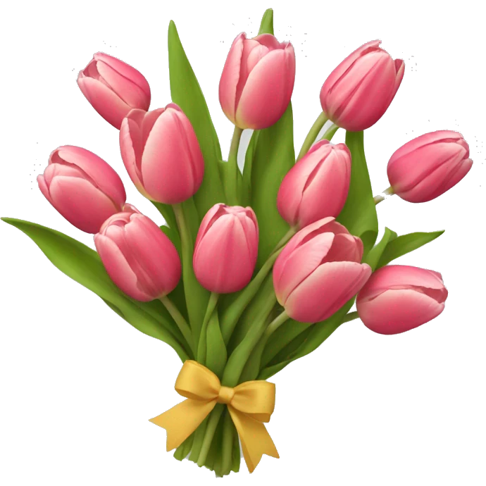 tulip bouquet  emoji