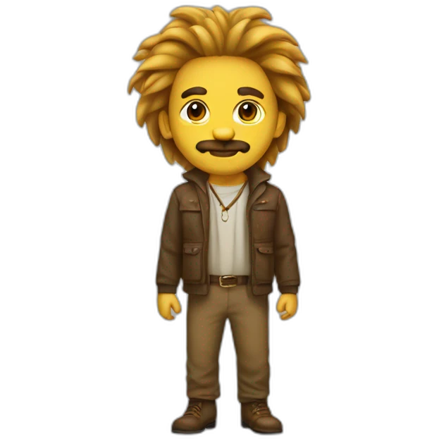 León culturista emoji