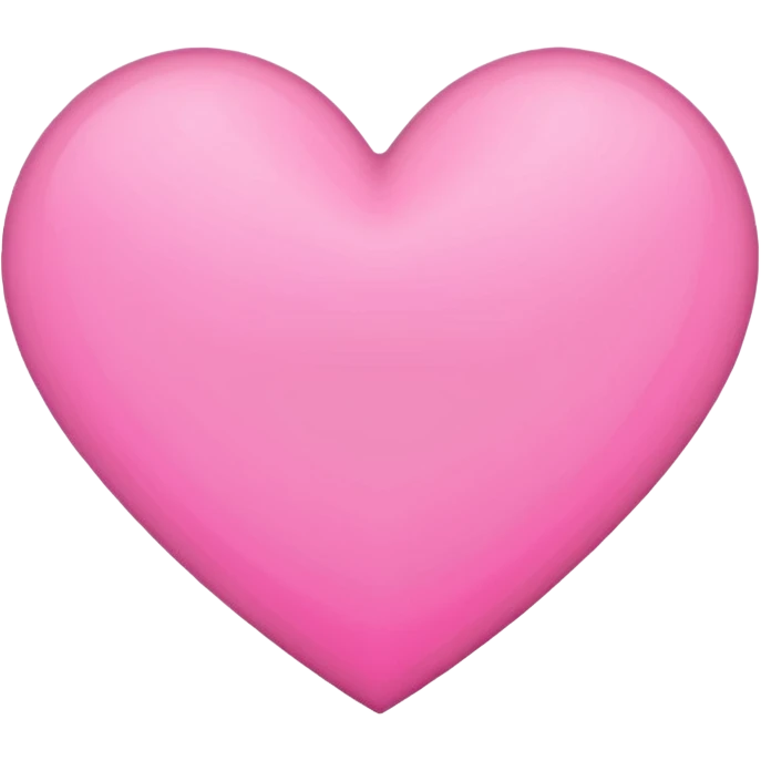 Pink line heart  emoji