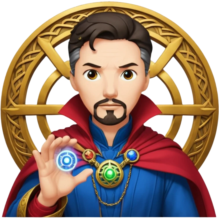 Create Doctor strange Superhero Emoji emoji