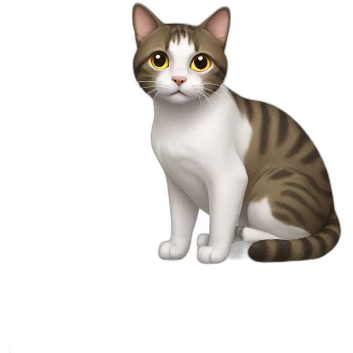 cat is pooping emoji
