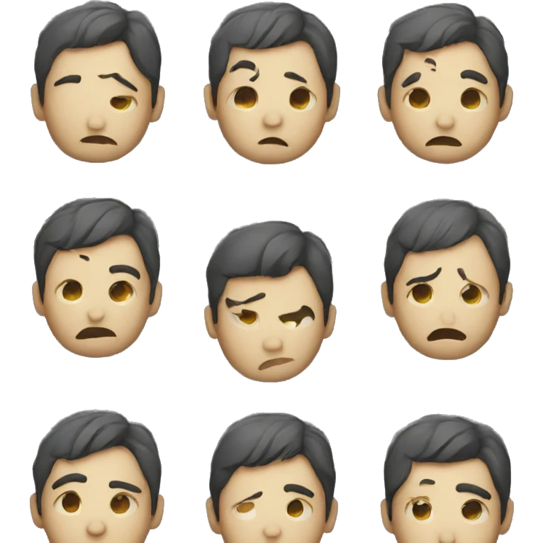 auto emotion sad emoji