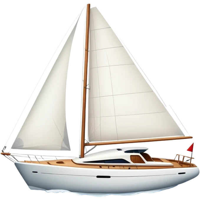 Sailing yacht emoji