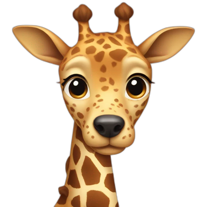 Doggiraffe perfection  🔵 emoji