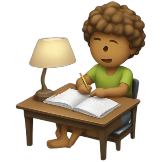 studying emoji