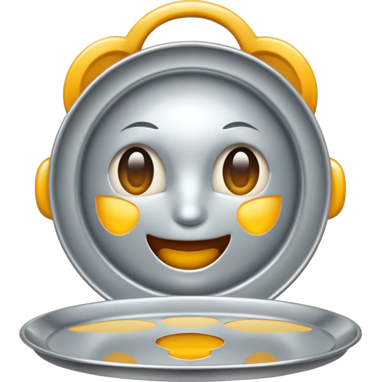 metal tray emoji