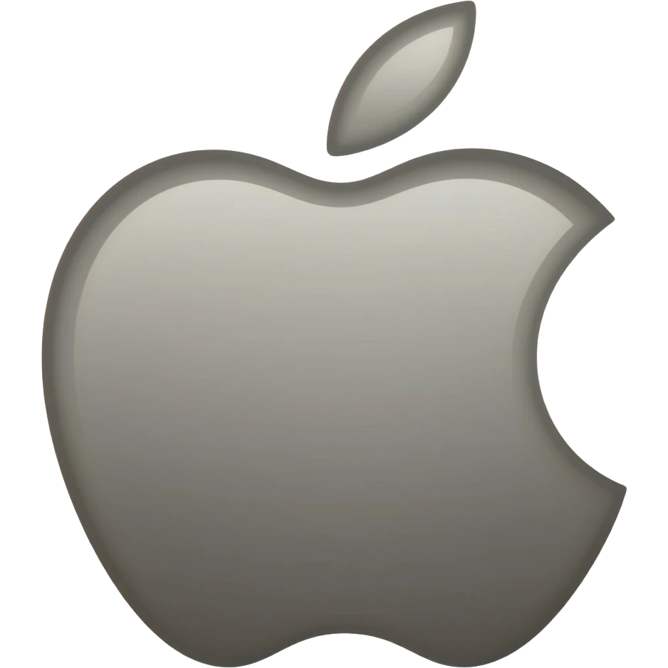 Apple logo emoji
