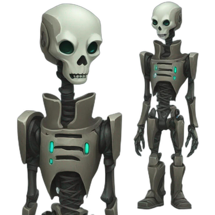 tall robot necromancer emoji