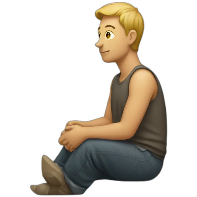 sitting-person emoji