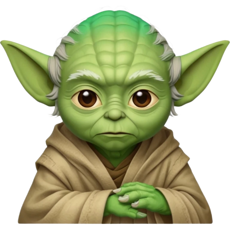 Yoda from starvwars emoji