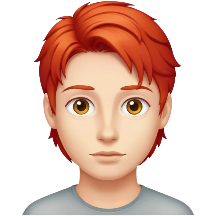 red hair kurumi emoji