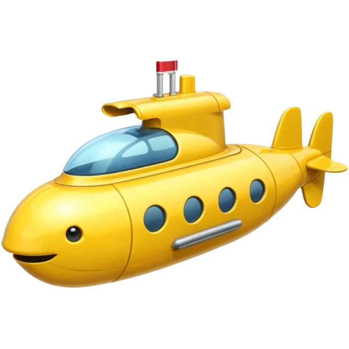 mini submarine in cartoon  emoji