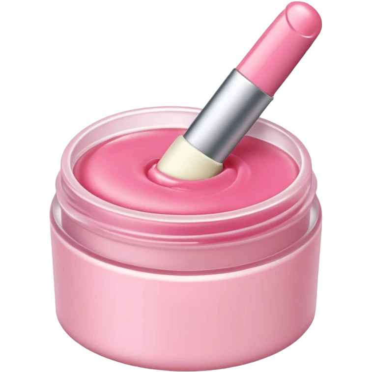 Rose vanilla lipbalm emoji