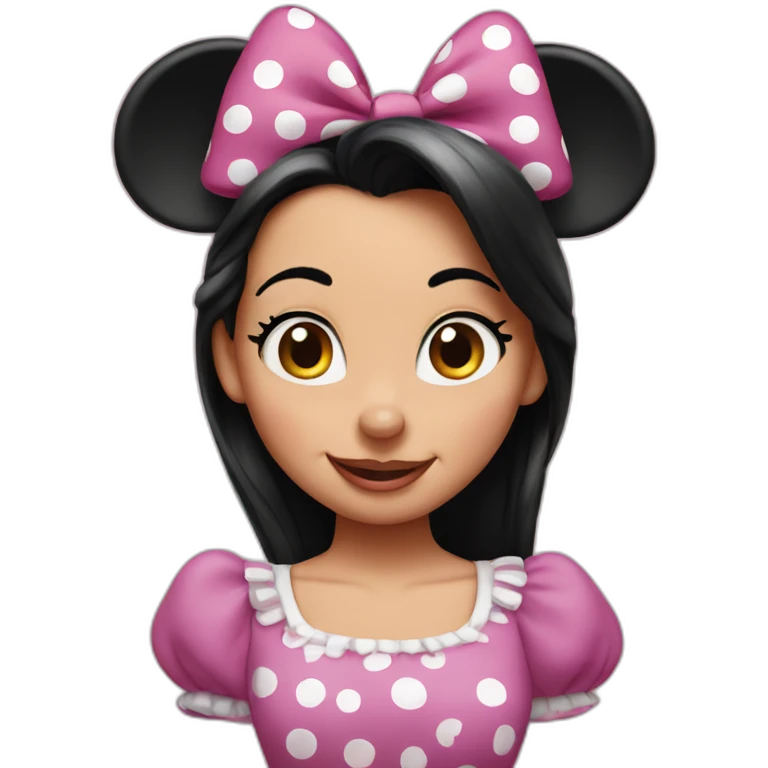 Minnie mouse emoji