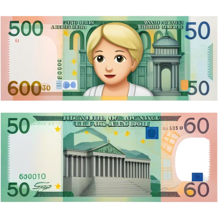 Billet de 500 emoji