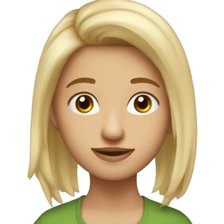 Девочка корова emoji