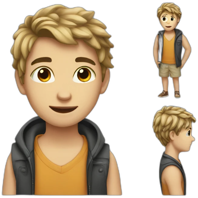 Beautiful boy emoji