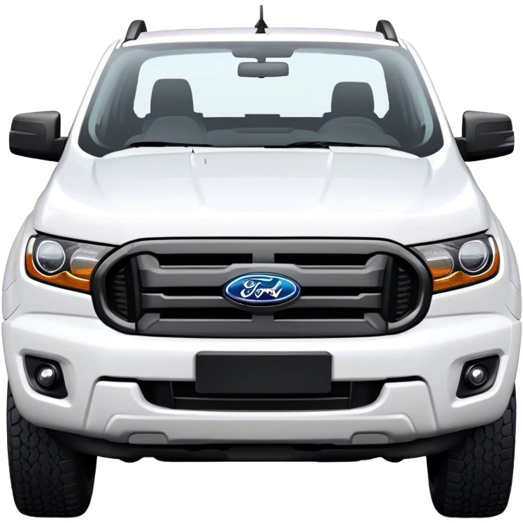 Ford Ranger - Ford (Model Year: 2022) (Iconic colour: White) emoji