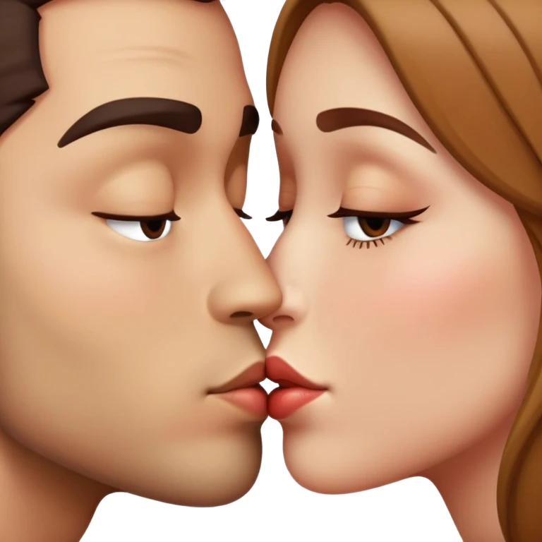 Kissing emoji