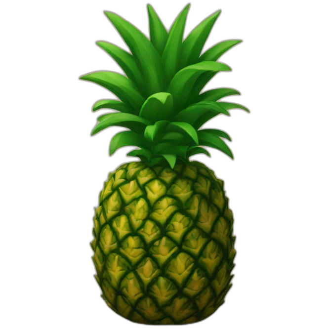  black-pineapple  emoji