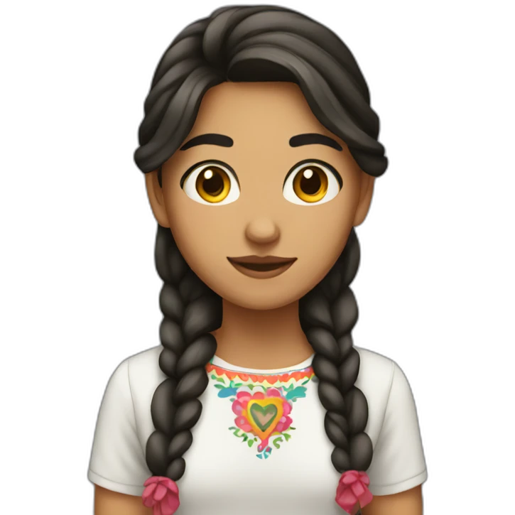 mexican teen girl emoji