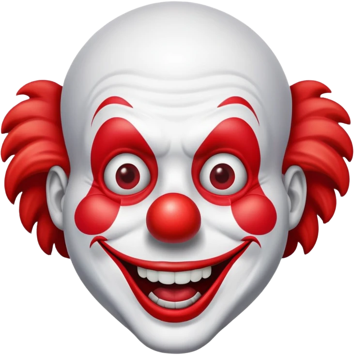 quick bet with clown man head emoji