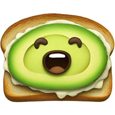 Avocado toast emoji