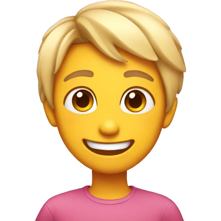 Emoji with a flirty wink emoji