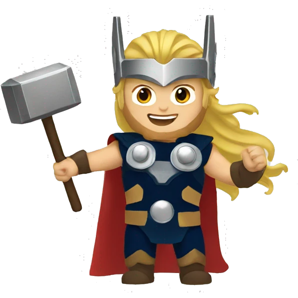 thor waving emoji