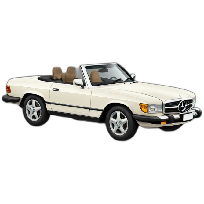 top less benz car emoji