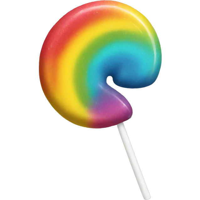 rainbow lollipop emoji