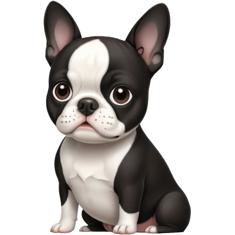 Boston terrier emoji