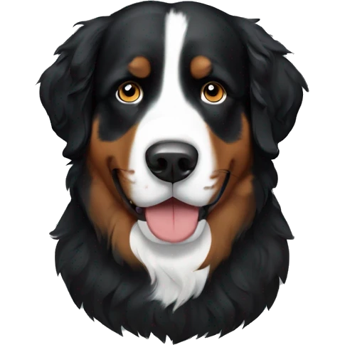 Bernese mountain dog emoji