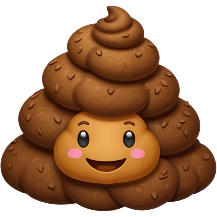 A smiling pile of poo emoji emoji