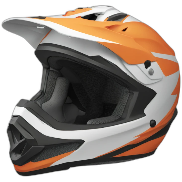 Motocross helmet emoji
