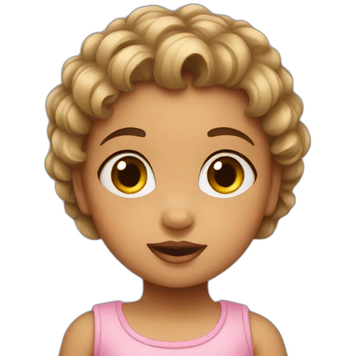 girl baby emoji