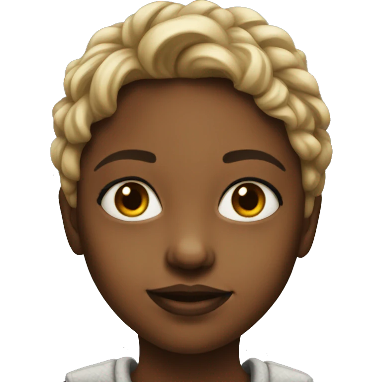 realistic portrait of girl emoji