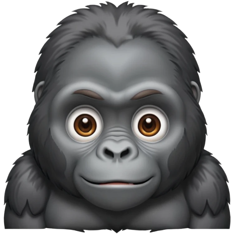 cute gorilla emoji