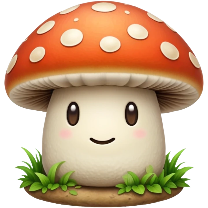 ASMR cozy mushroom  emoji